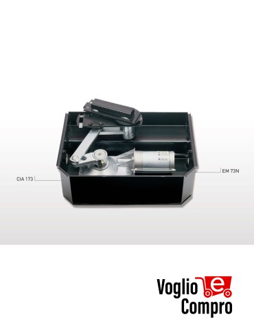 MOTORE ELETTROMECCANICO APRIMATIC EM 73 N 24V INTERRATO CANCELLO ANTA BATTENTE