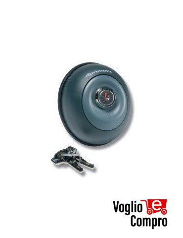 41830/007 PC12E - Pulsante a chiave a due contatti APRIMATIC, disponibili acc. per incasso