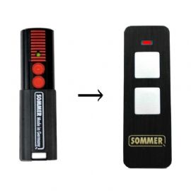 RADIOCOMANDO TELECOMANDO SOMMER 4026 TX 2 TASTI 868MHZ + BATTERIA