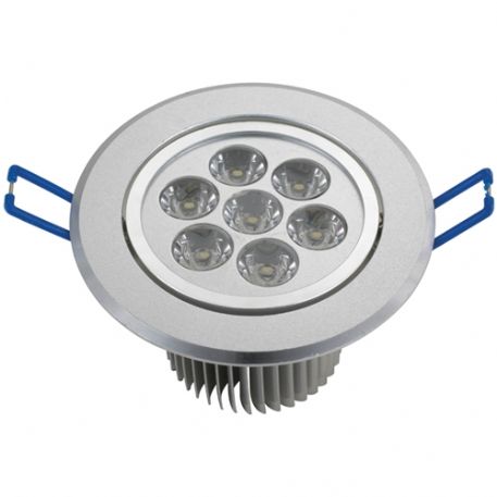 LAMPADA FARETTO LED DA INCASSO ORIENTABILE 7W 6000K 230V