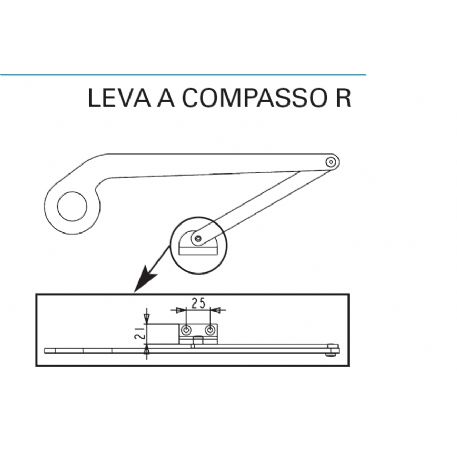 Leva a compasso “R” DX BUONGIORNO APRIMATIC