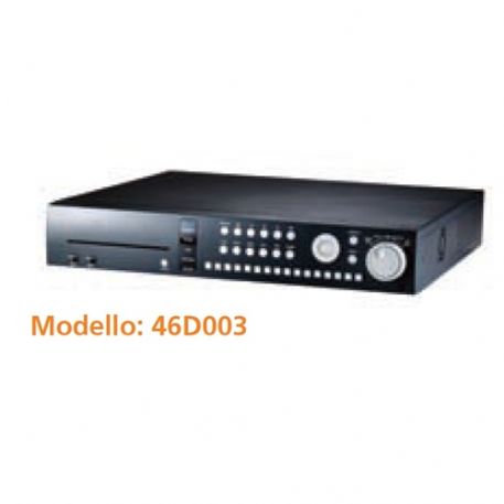 VIDEOREGISTRATORE DVR IBRIDO 16 canali. Pentaplex MPEG4 CMS PAL HYBRID NO HD 