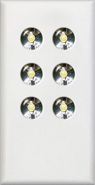 LAMPADA A 6 LED ALTA LUMINOSITA' FRUTTO DA INCASSO PER ...