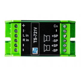 AMPLIFICATORE STEREO DA INCASSO VOLUME ELETTRONICO 20+20W RTS TS 721 V