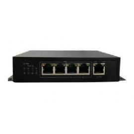 SWITCH POE 4 PORTE DA100 Mbit PORTATA 100 Mt 15,4 W PER OGNI PORTA