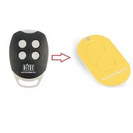 RADIOCOMANDO ORIGINALE DITEC ZEN2Y SOSTITUTIVO GOL4 ROLLING CODE 433,92 Mhz