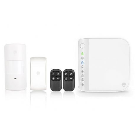 KIT SISTEMA DI ALLARME WIRELESS PSTN CHUANGO CG A8 FUNZIONI COMANDO DA SMARTPHONE