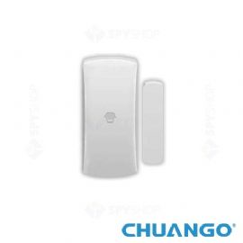 CONTATTO MAGNETICO VIA RADIO PORTE E FINESTRE WIRELESS ALLARME CHUANGO DWC 102