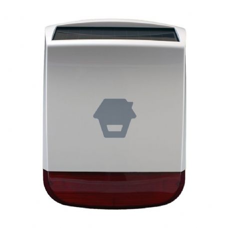 Sirena Esterna Chuango Solare SPS-260 - Allarme 110dB, Ricarica Solare, IP55 Per Interni/Esterni