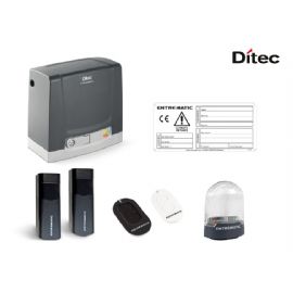 KIT MOTORE DITEC NEOS DIT400NESL PER CANCELLO SCORREVOLE FINO 400 KG SERVIZIO INTENSO