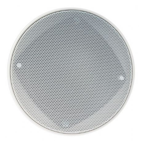 DIFFUSORE ROTONDO CONTROSOFFITTA RTS 2 VIE 40W 8 Ohm FORO 93mm COLORE BIANCO