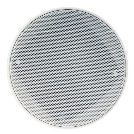 DIFFUSORE ROTONDO CONTROSOFFITTA RTS 2 VIE 40W 8 Ohm FORO 93mm COLORE BIANCO