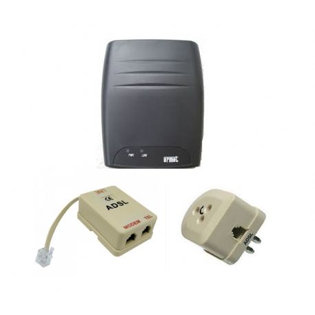 KIT MODEM ADSL AUTOALIMENTATO URMET USB CON IMBALLAGGIO ORIGINALE