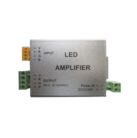 AMPLIFICATORE RGB 12/24V PER LED STRIP RGB 288W