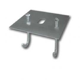 Piastra di ancoraggio zincata accessorio FADINI BARRI88 1098L