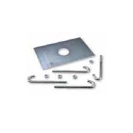 Base di ancoraggio 163687 (1 set incluso con NUUR4) accessorio KING GATES NUUR4