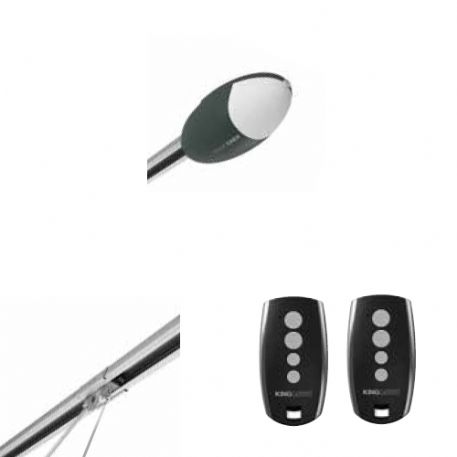 KING GATES ELEVO KIT MODELLO ELEVOK620.06 PER BASCULANTI FINO A 8,5 m² E SEZIONALI FINO A 10 m² 