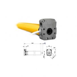 MOTORE TUBOLARE D 45mm 60Nm V2 MATIX M60 - 8rpm FINECORSA MECCANICO MANOVRA SOCCORSO MANUALE