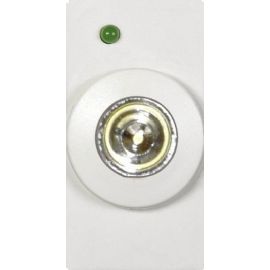 MEL MXGO B LUCE D'EMERGENZA A LED FRUTTO DA INCASSO PER BTICINO MATIX GO BIANCO