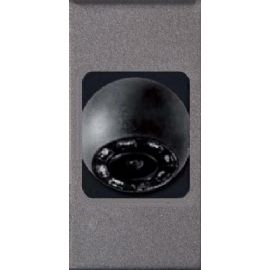 SPY H2 VMPL TELECAMERA COLORI +IR H2 FRUTTO DA INCASSO PER VIMAR PLANA SILVER